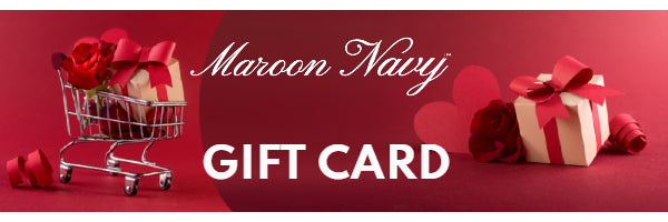 Maroon Navy Gift Card
