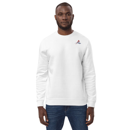 Maroon Navy Unisex eco sweatshirt