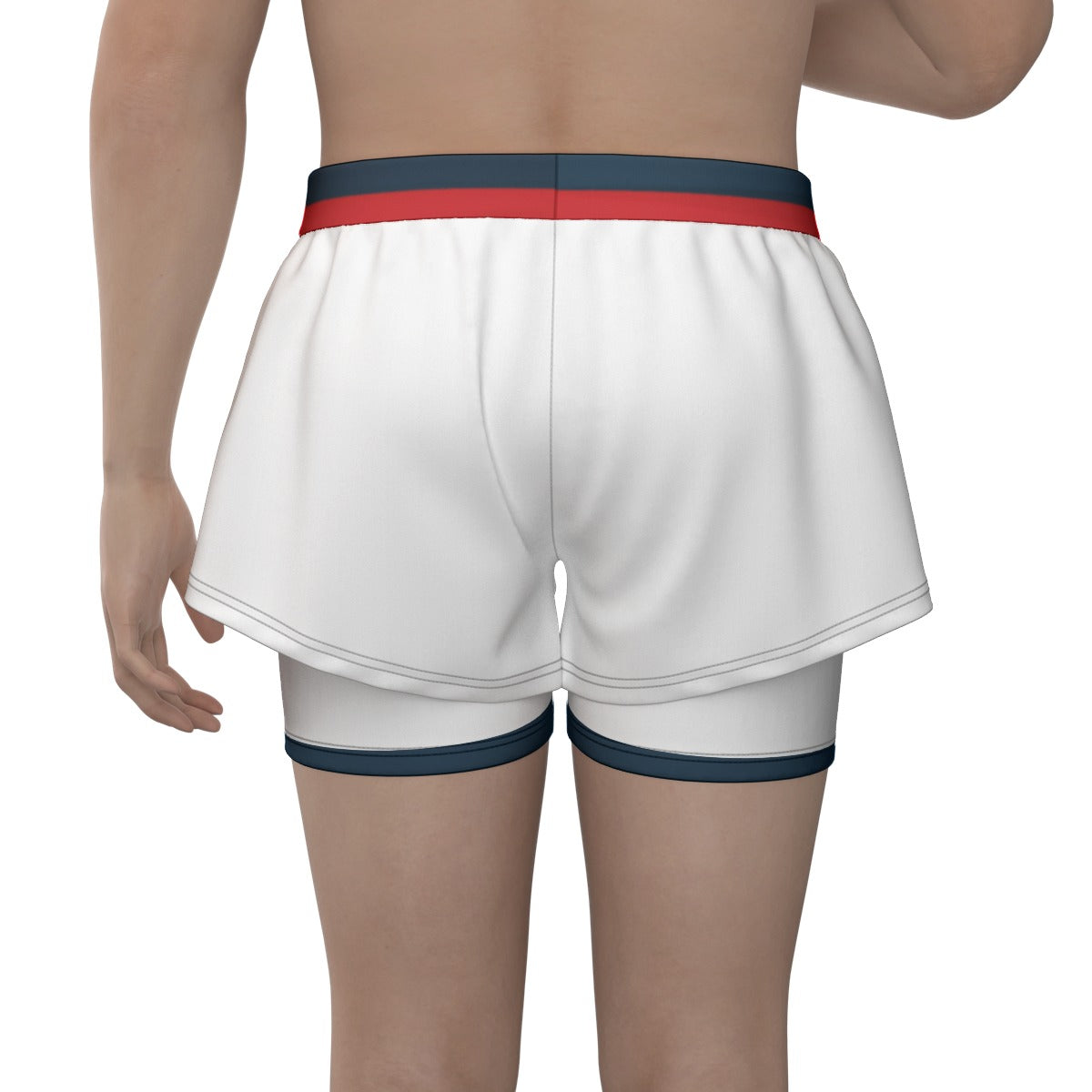 Unisex Sports Lined Shorts