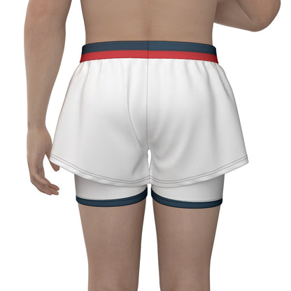 Unisex Sports Lined Shorts