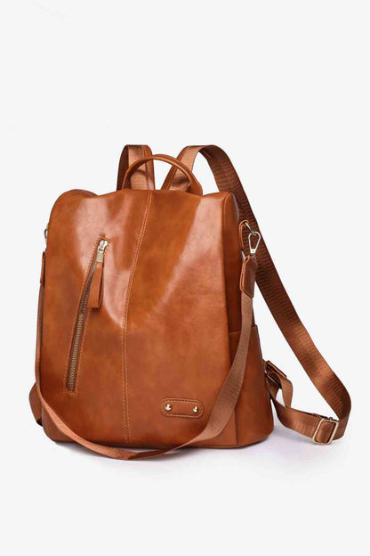 Zipper Pocket Backpack