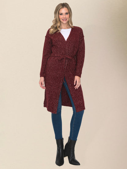 women's casual long knitted sweater cardiganRP0023526